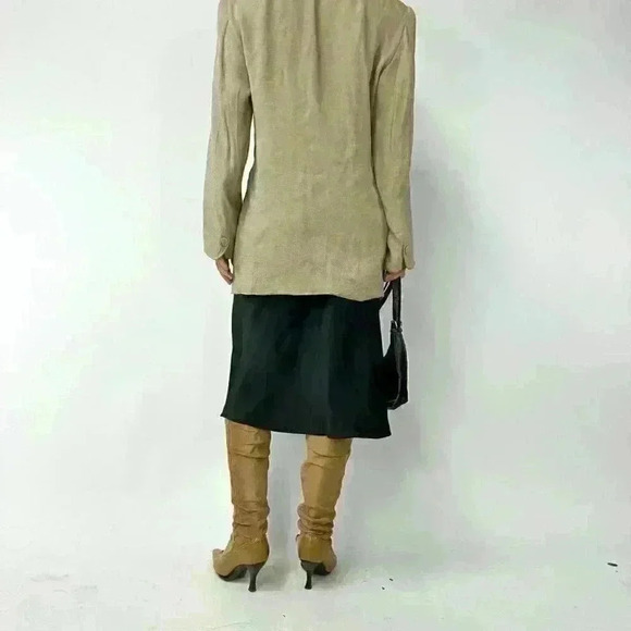 90s hounds tooth vintage blouse - Picture 8 of 8